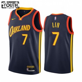 Camiseta Niños NBA Golden State Warriors Jeremy Lin 7 2020-21 City Edition Swingman